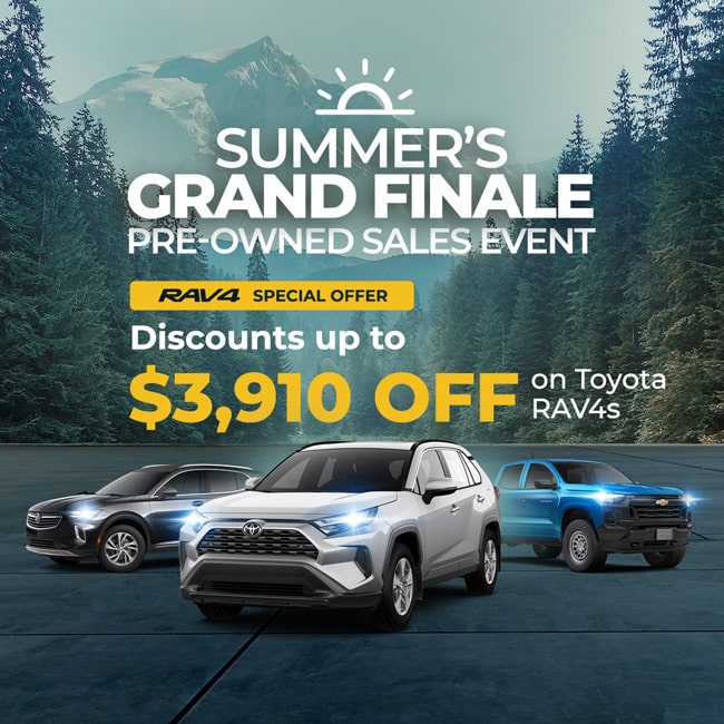 RAV4 Pre-owned Sales