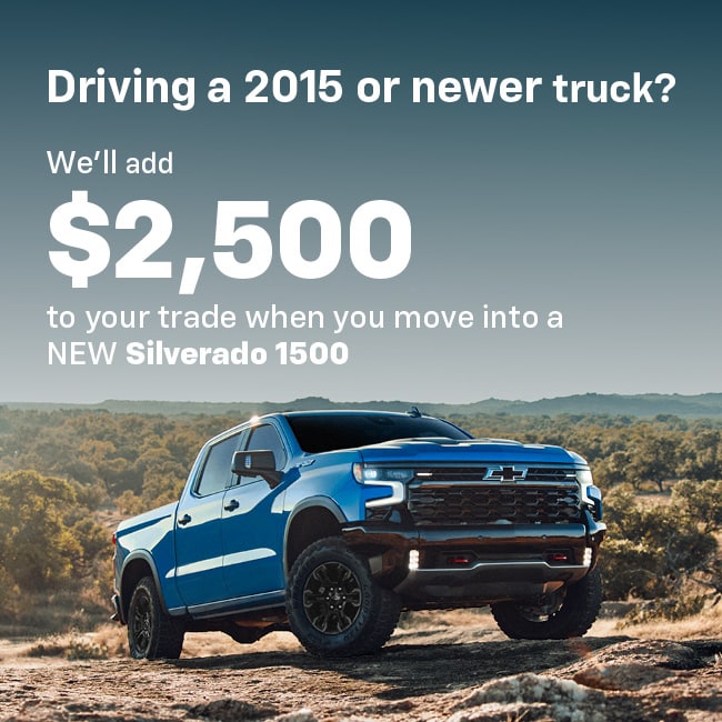 New Silverado 1500 Trade Special